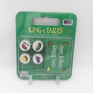 King of Tarts - A Tart & Tangy Kitty Cat Card Game by M.J. Morgan New In Package
